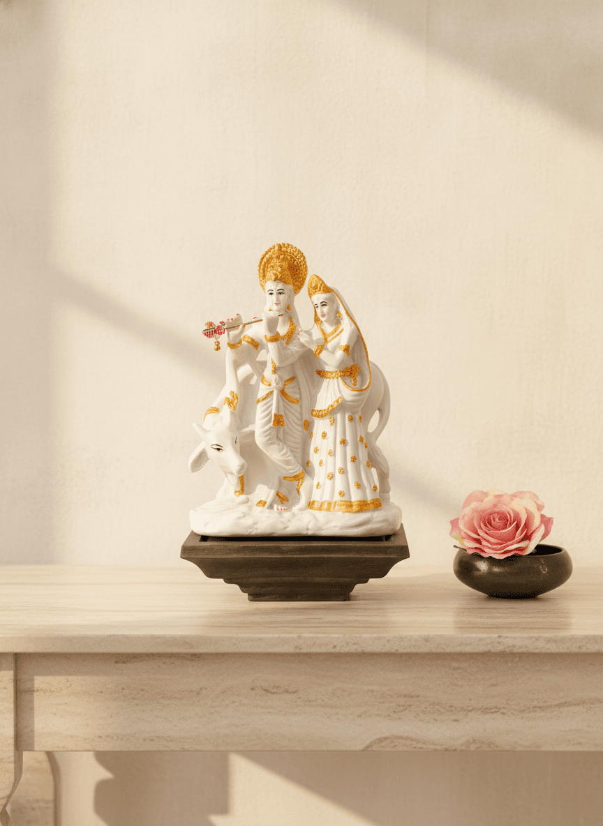 Radha Krishna Idols: A Guide to Choosing and Placing Them